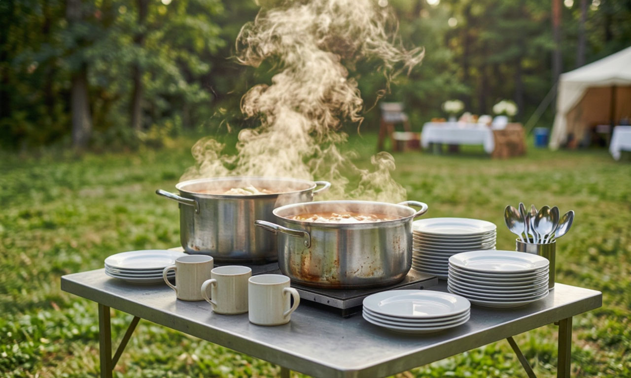 приготовление еды на выезде