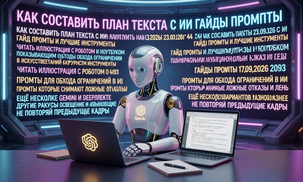 Генерация идей для текста при помощи ИИ